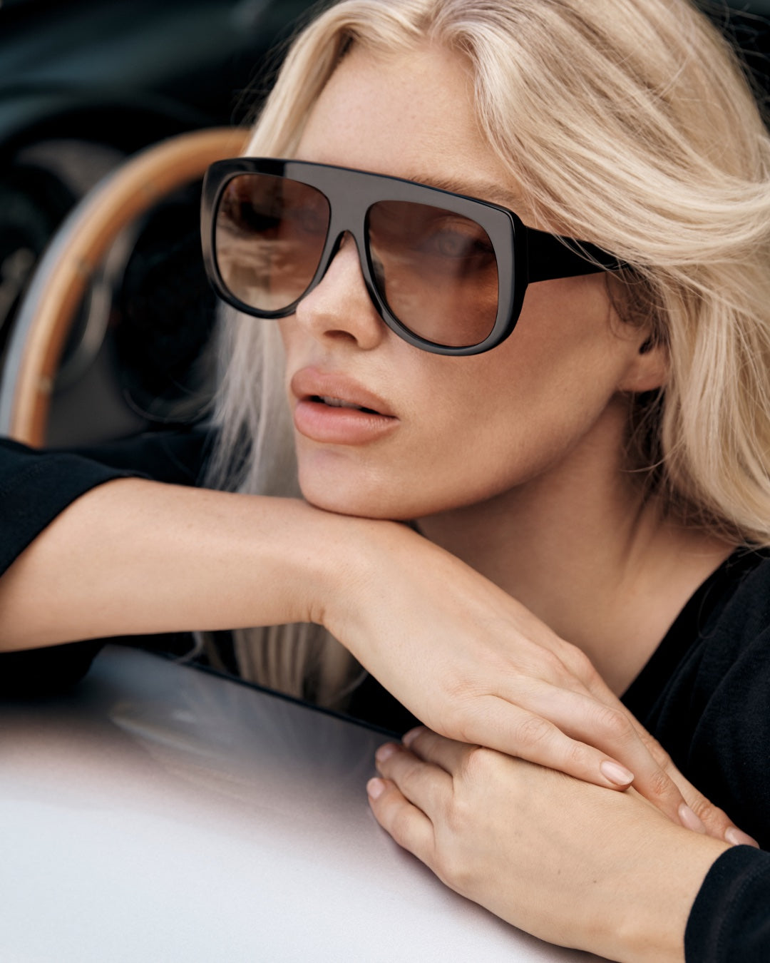 Elsa Hosk wearing the Elsa Hosk edit for Witchery