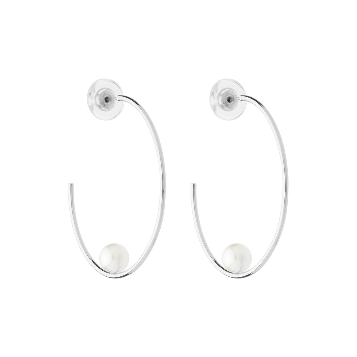 Pearl Hoop Ear