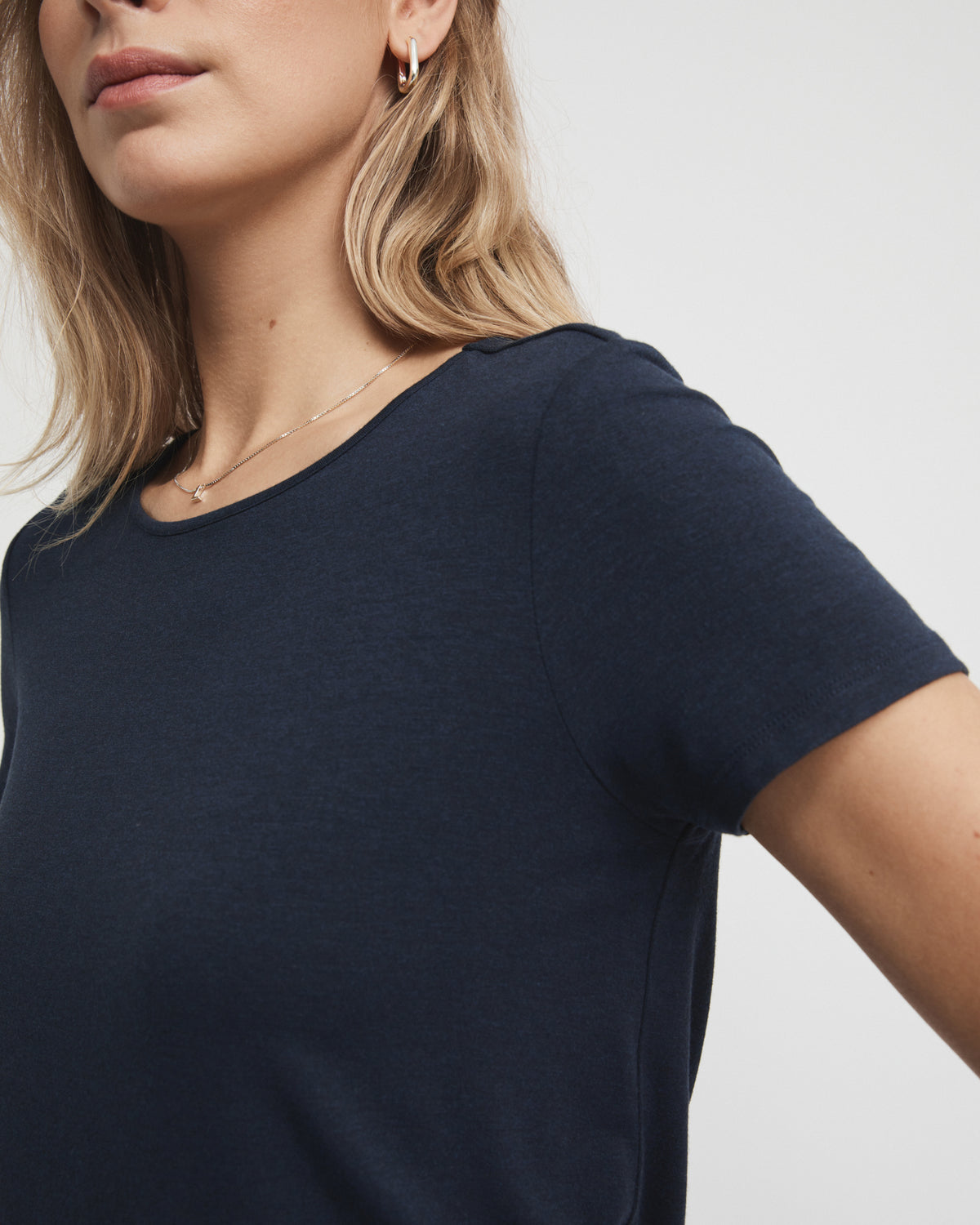Crew Shirt Tail Tee