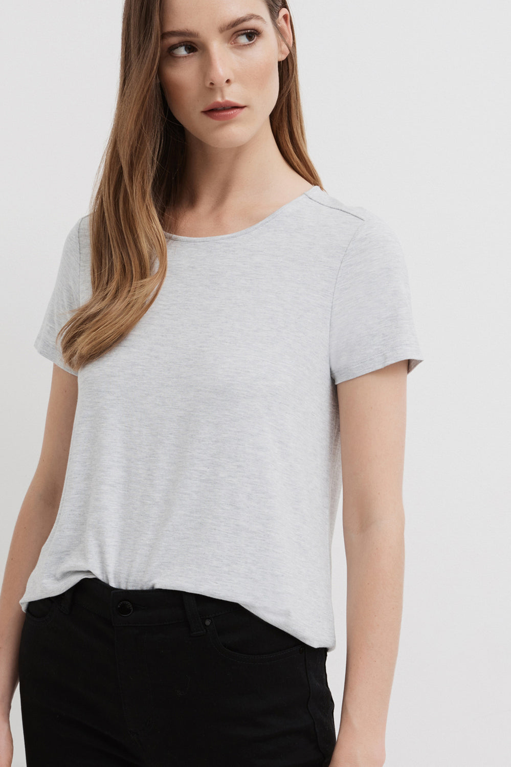 Crew Shirt Tail Tee