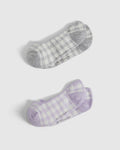 Gingham Loafer Sock