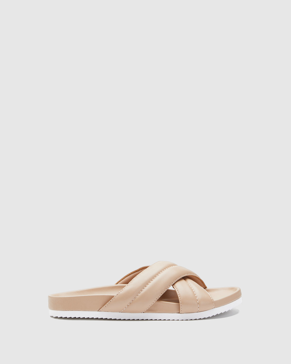 Sage Leather Slide