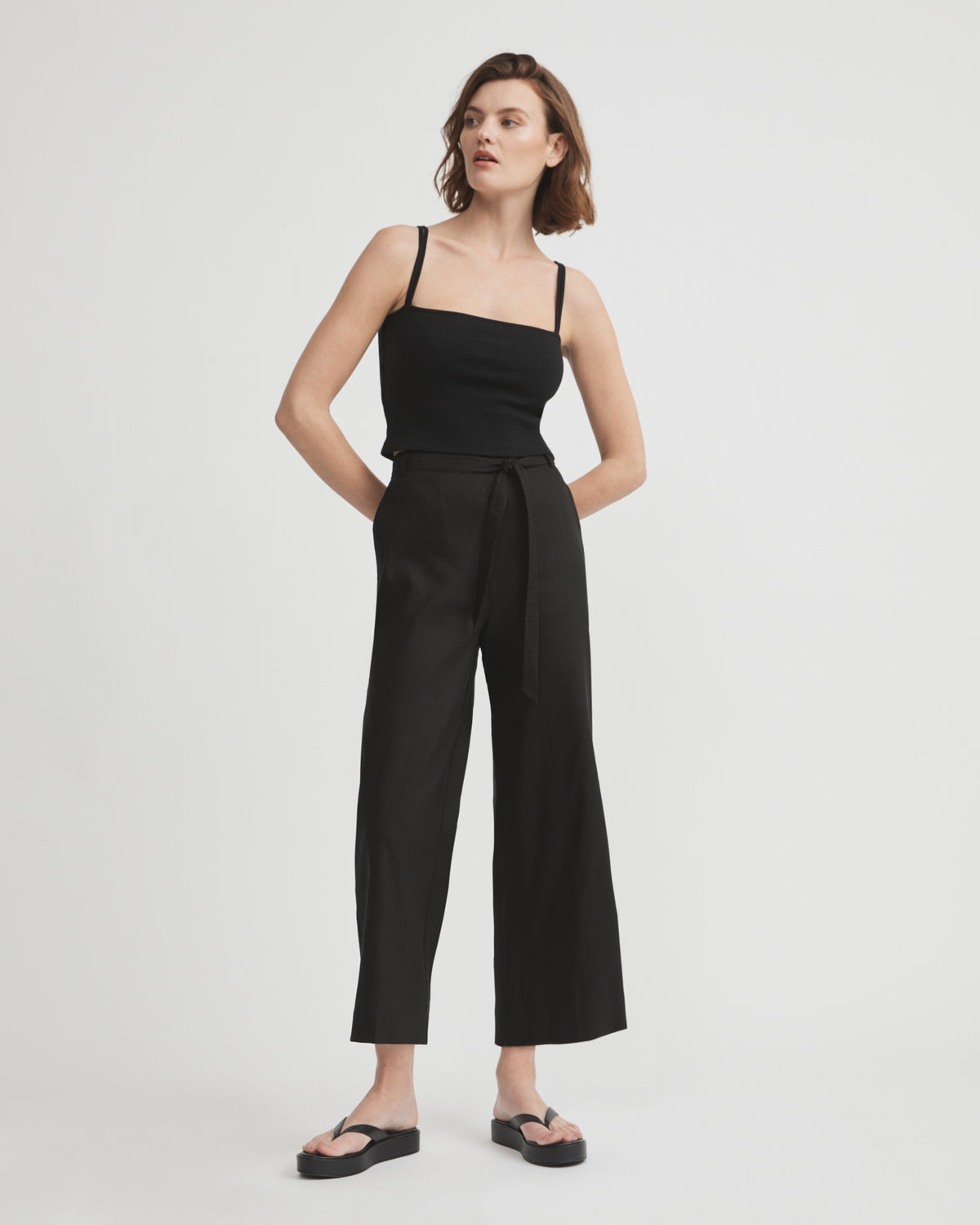 Stretch Linen Pant