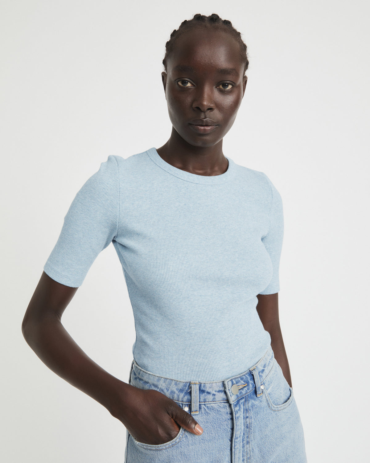 Crew Rib Tee