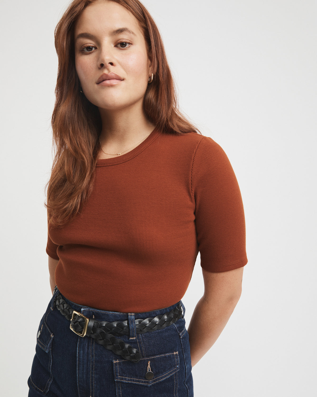 Crew Rib Tee