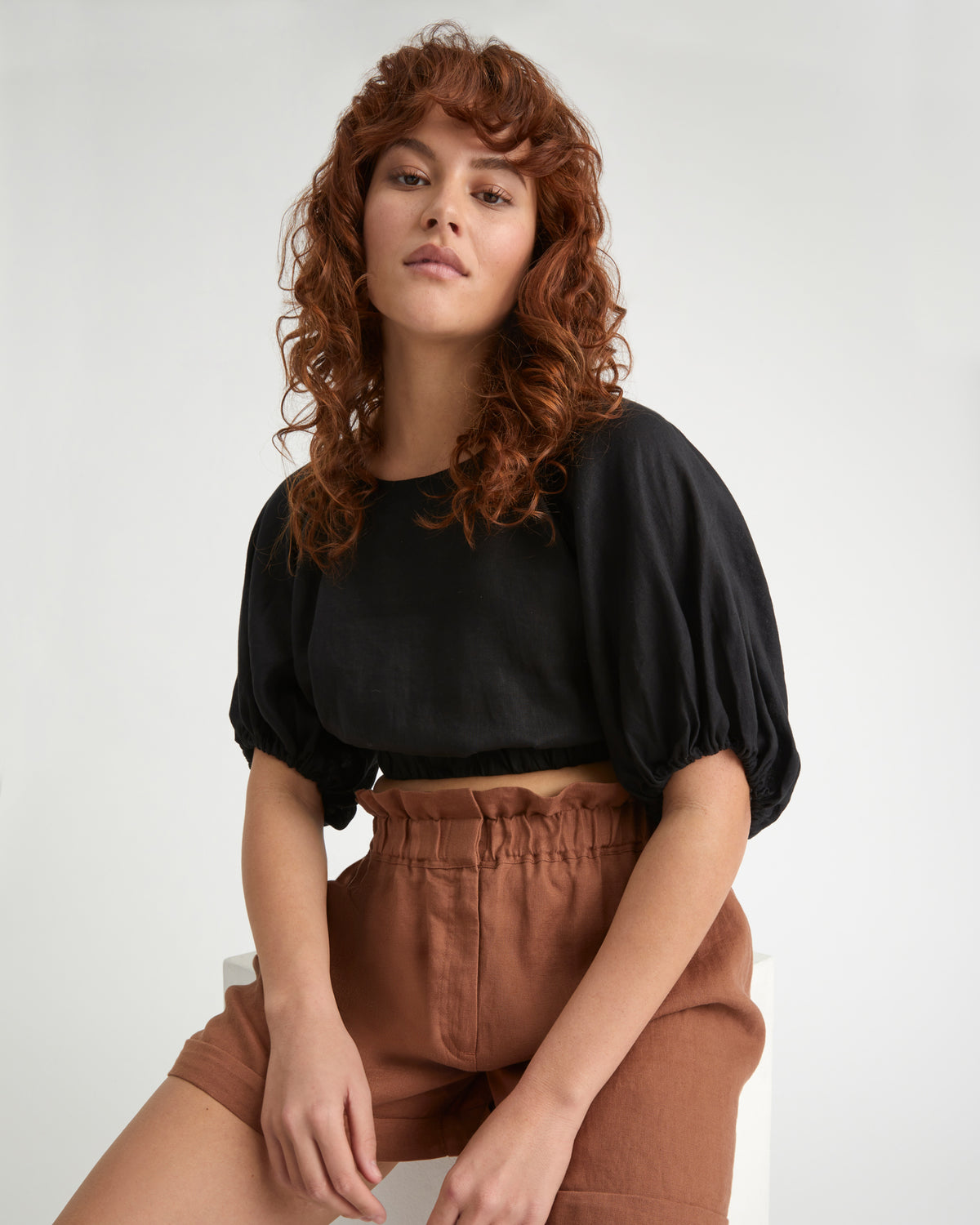 Full Sleeve Crop Top