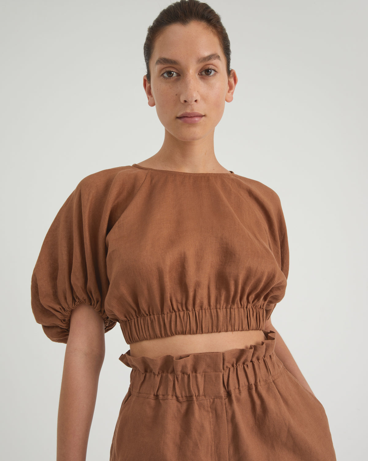 Full Sleeve Crop Top