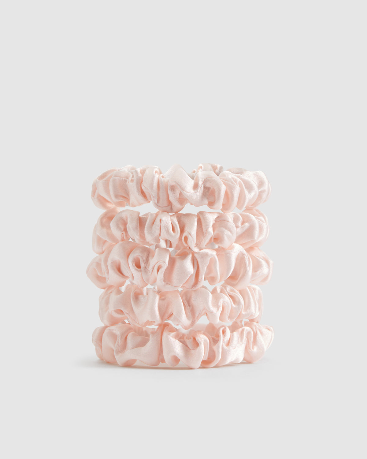 Silk Scrunchie 5 Pack