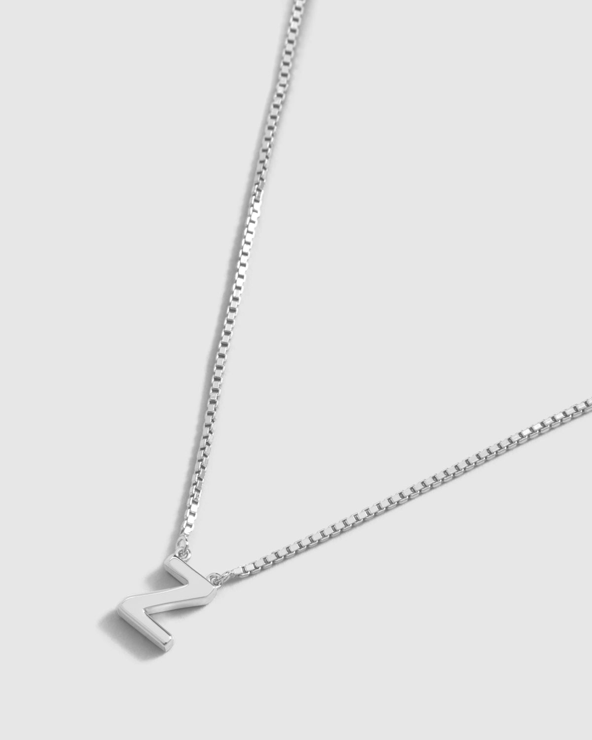 Sterling Silver Initial Necklace
