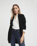 Fine Collar Cardigan