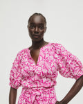 Linen Pintuck Sleeve