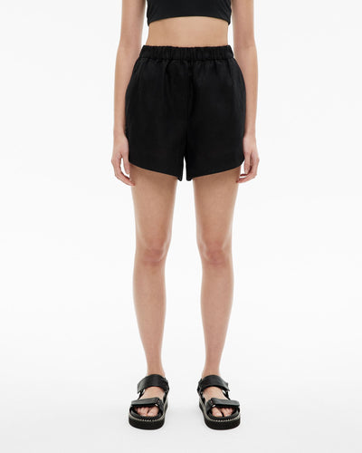 Linen Pull On Short