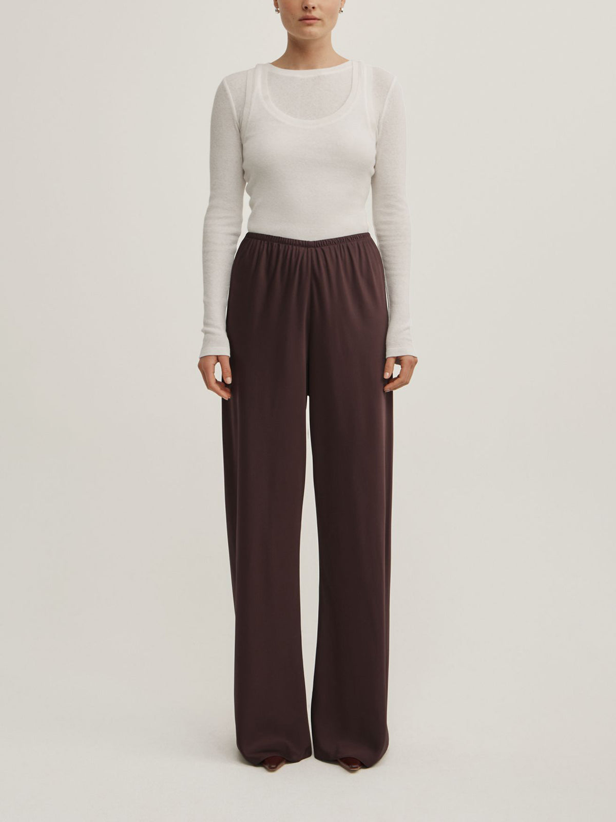Bias Pull On Pants