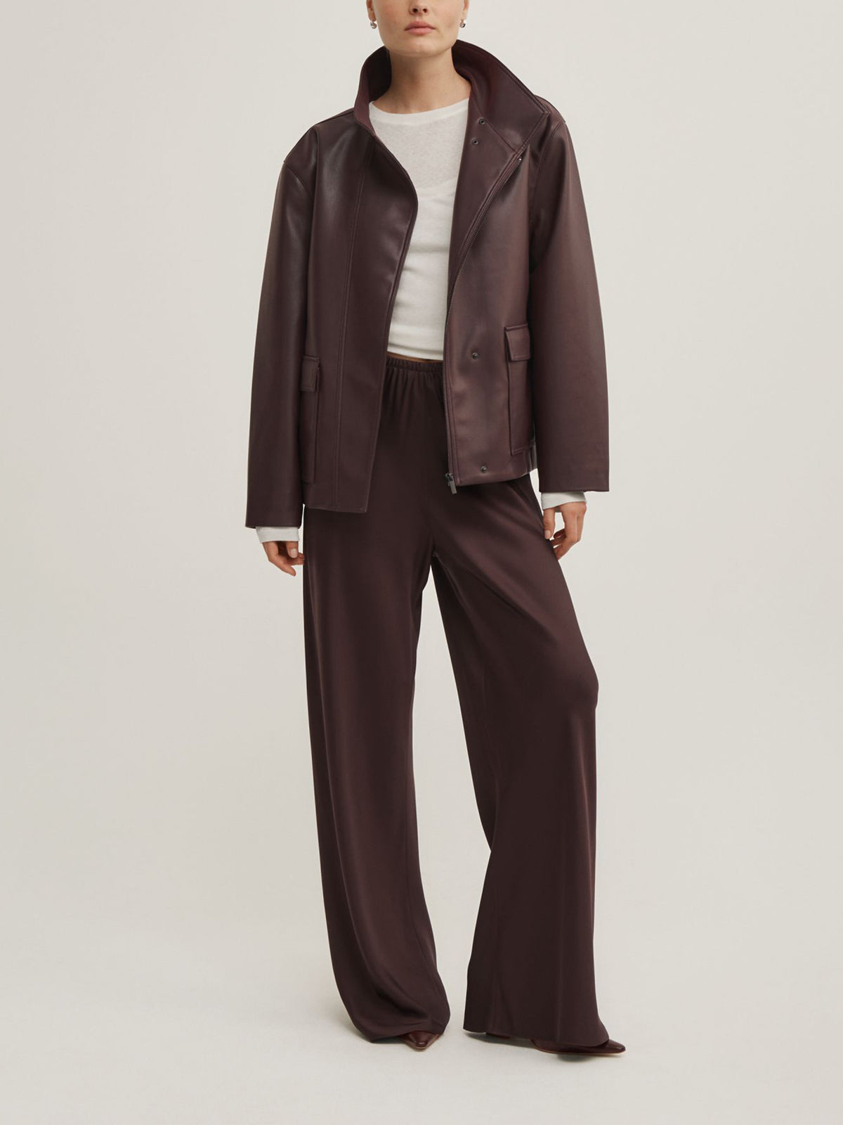 Bias Pull On Pants