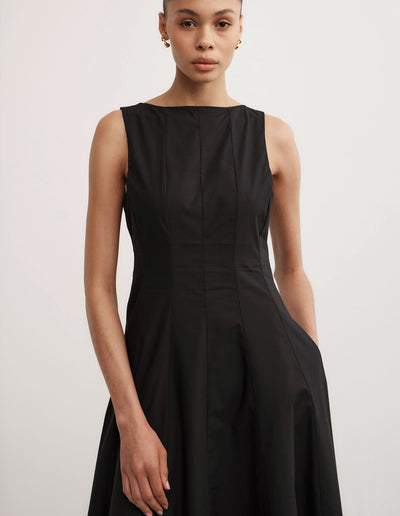 Panelled Midi Dress