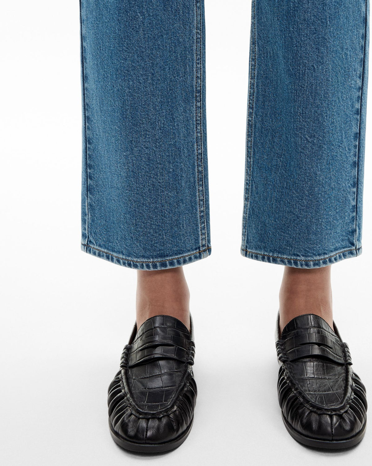 Crop Straight Jeans