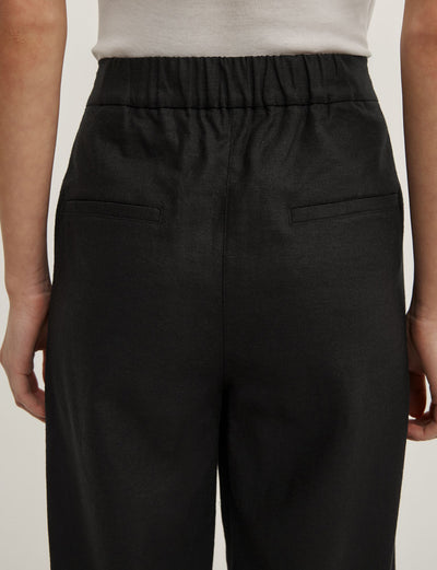 Linen Crop Pants