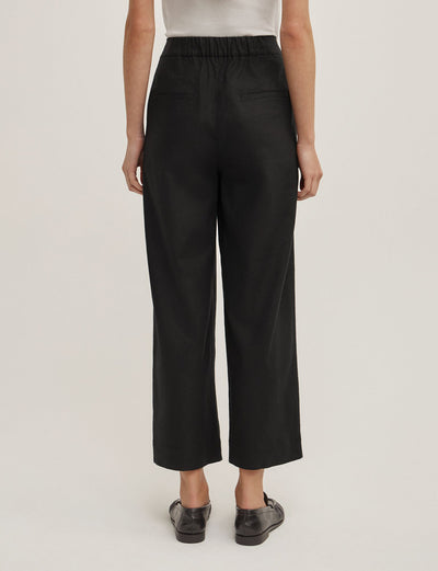 Linen Crop Pants