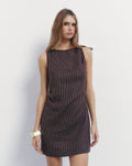 Tie Shoulder Mini Dress