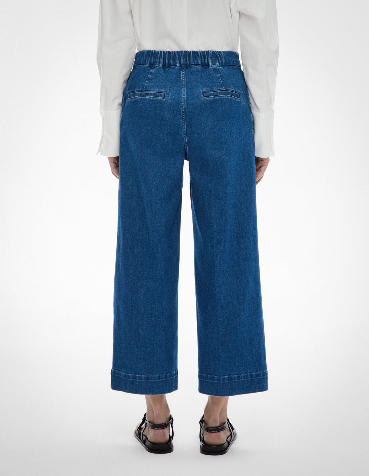 Denim Crop Pants