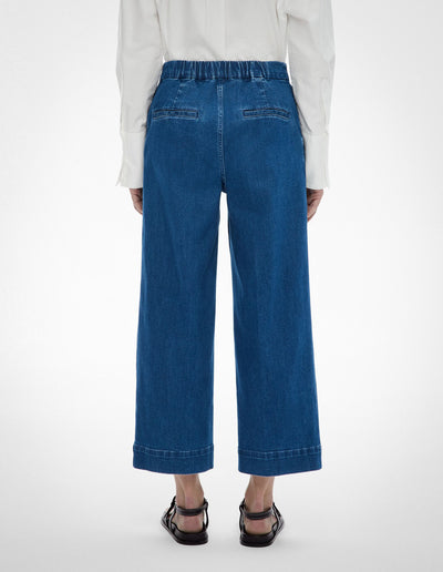 Denim Crop Pants