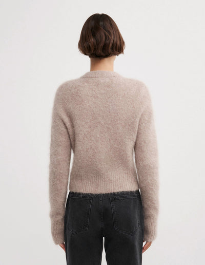 Fluffy Crew Cardigan