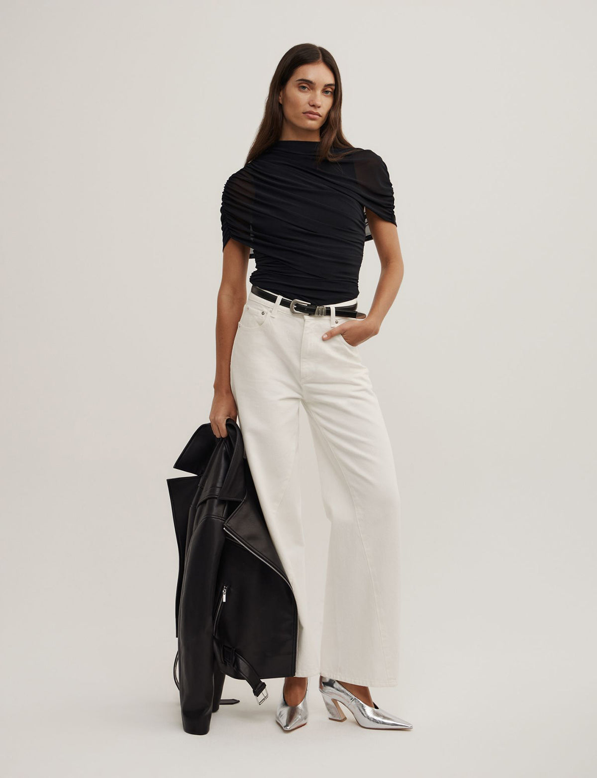 Mesh Cape Top