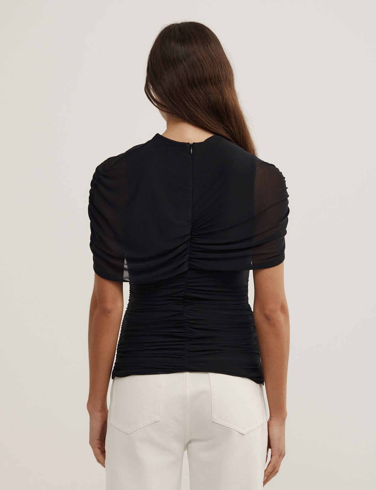 Mesh Cape Top