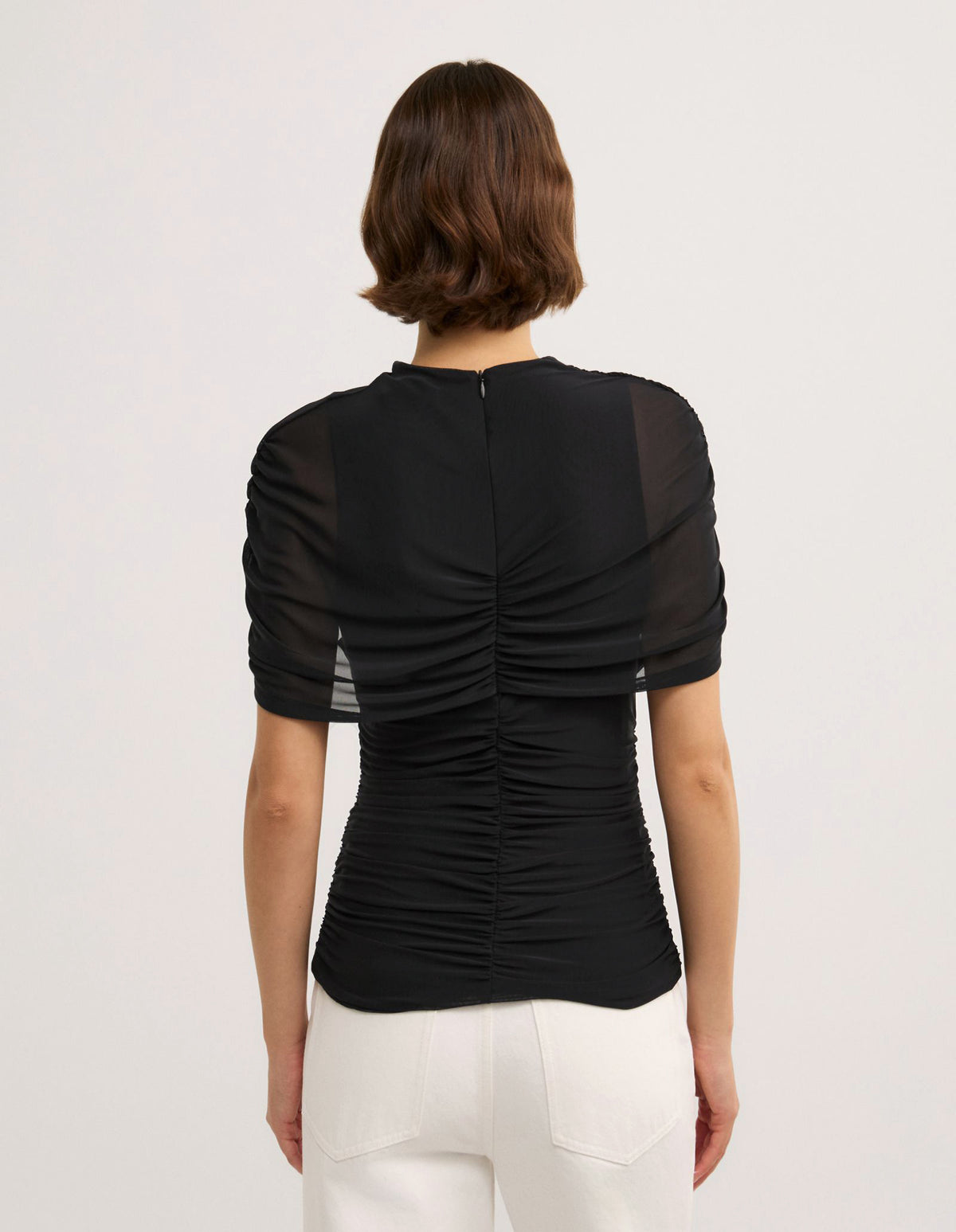 Mesh Cape Top