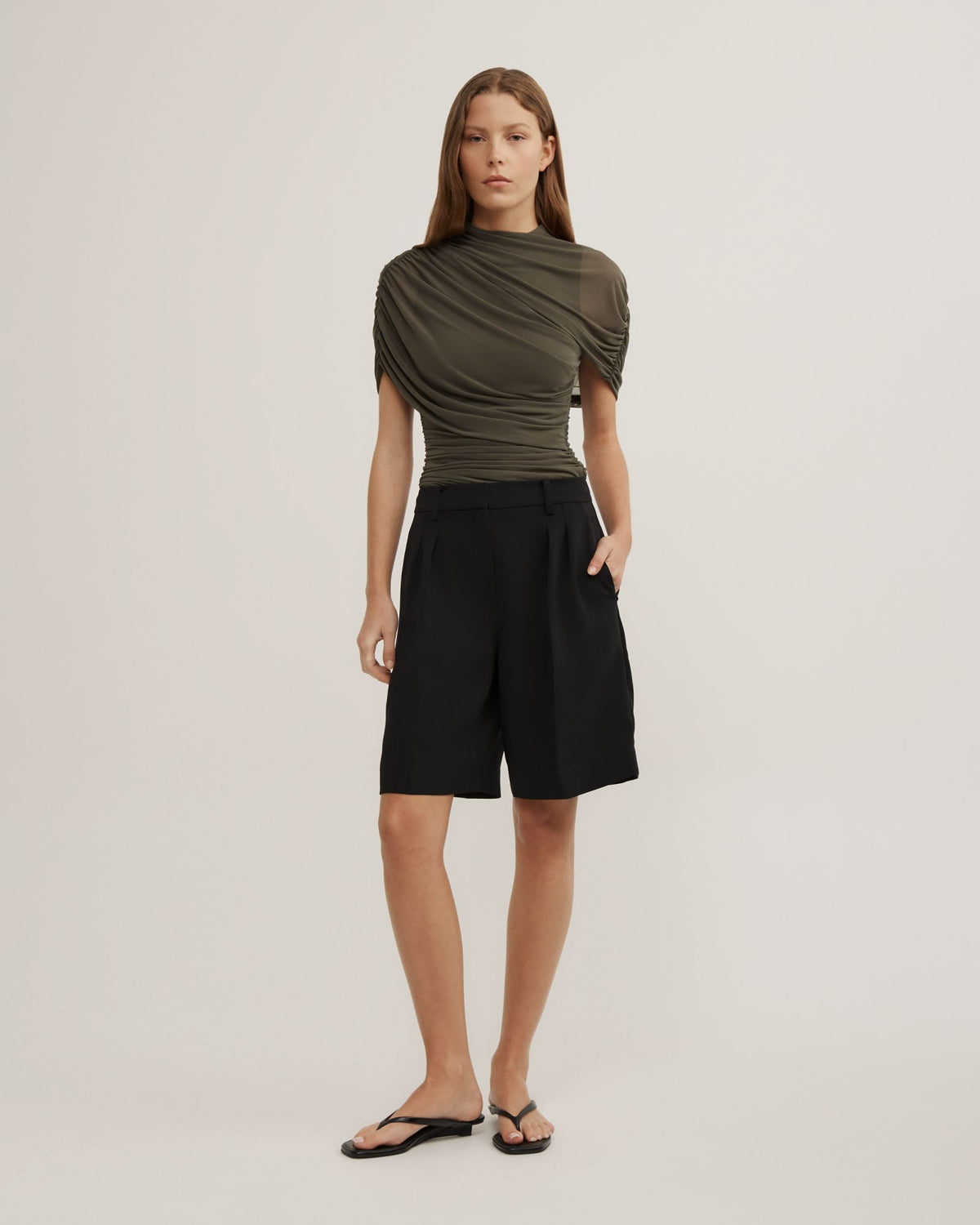 Mesh Cape Top