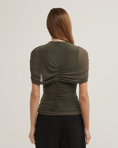 Mesh Cape Top