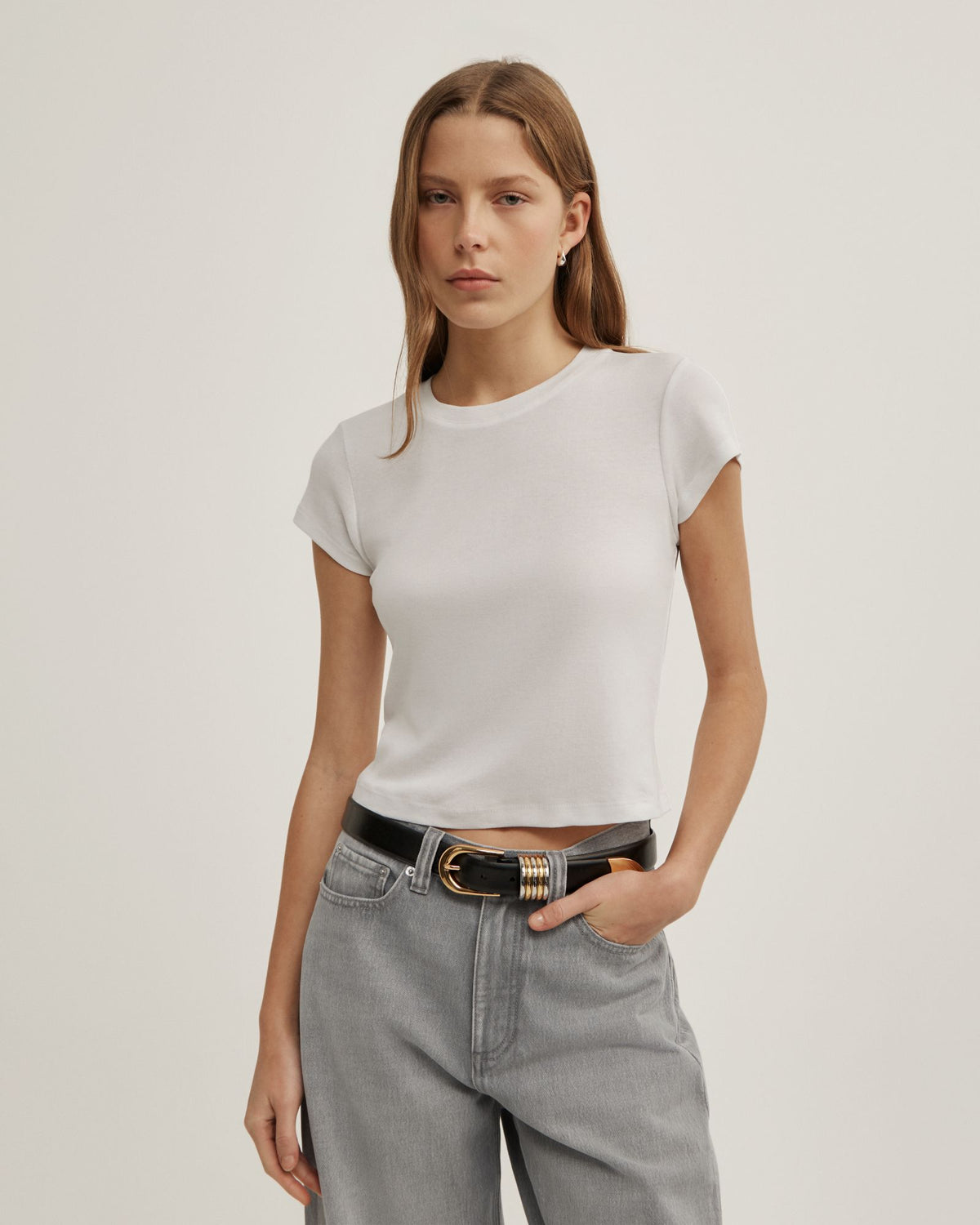 Short Sleeve Fitted T-Shirt