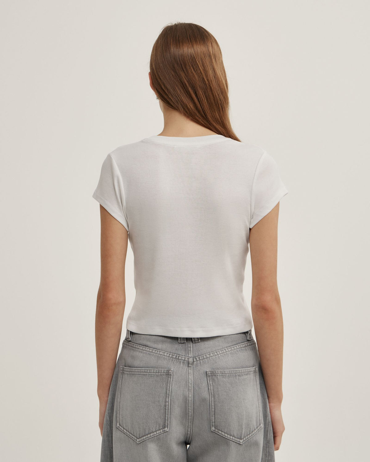 Short Sleeve Fitted T-Shirt