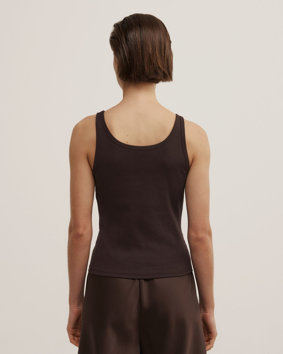 Fine Scoop Neck Tank