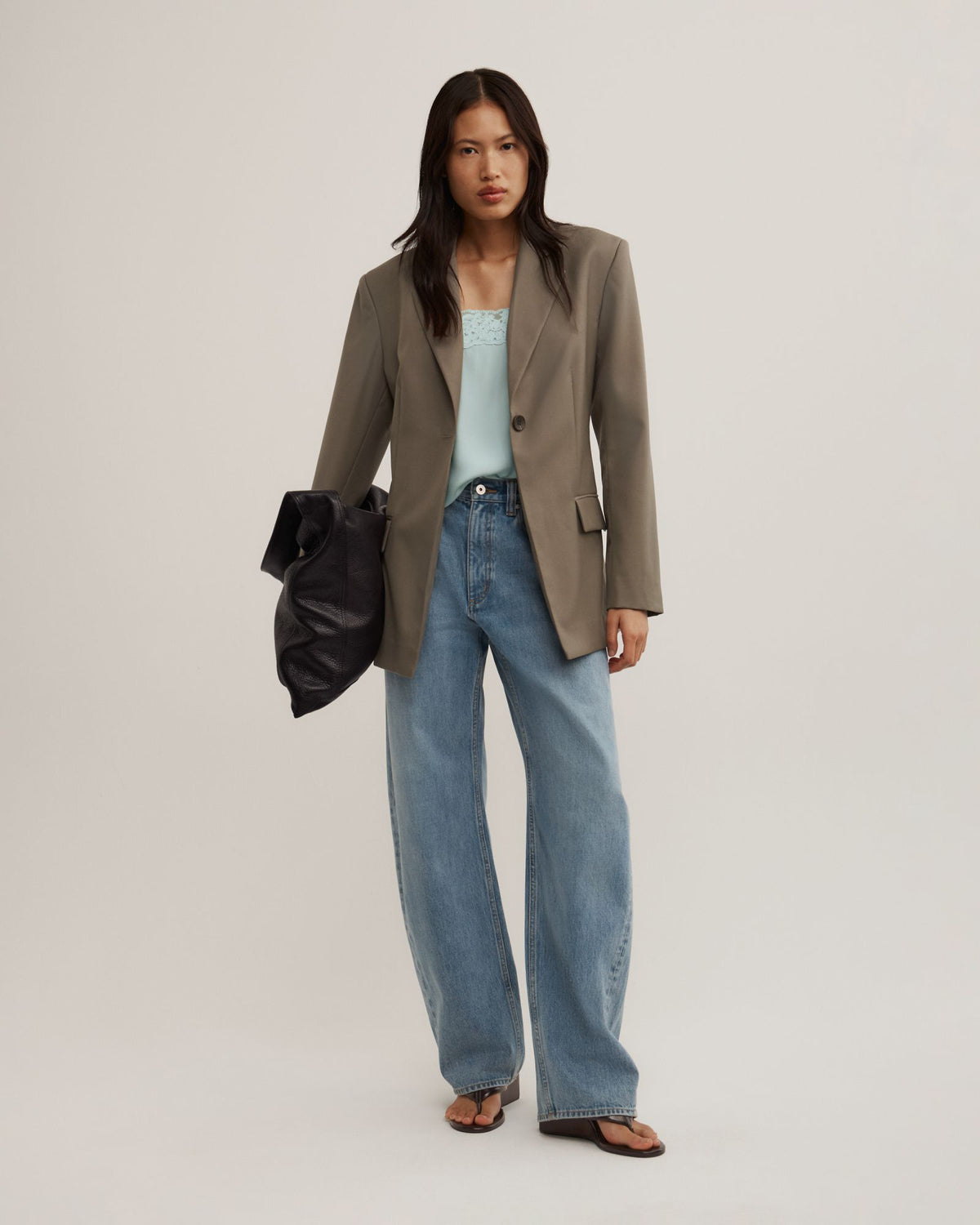 Tab Detail Blazer