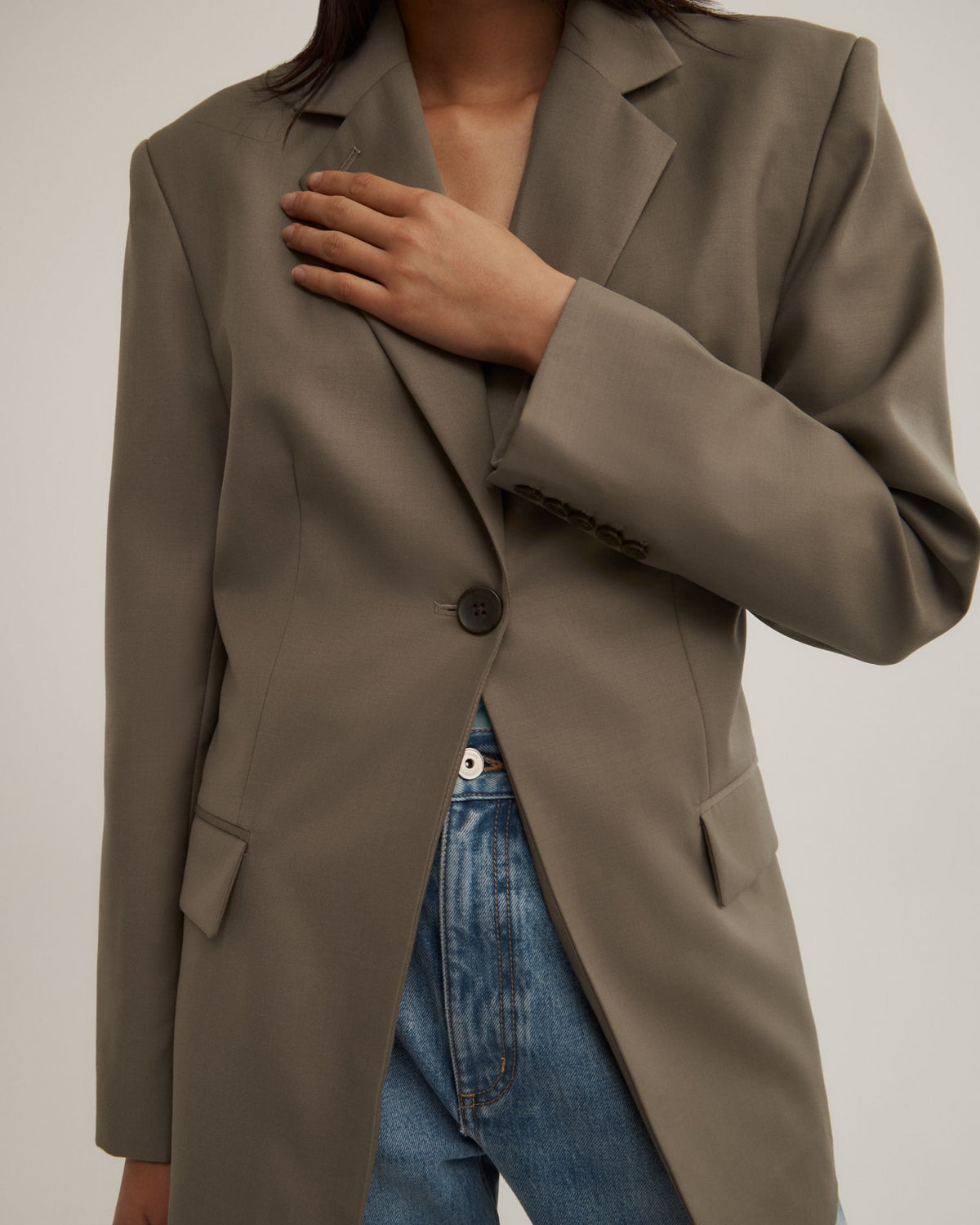 Tab Detail Blazer