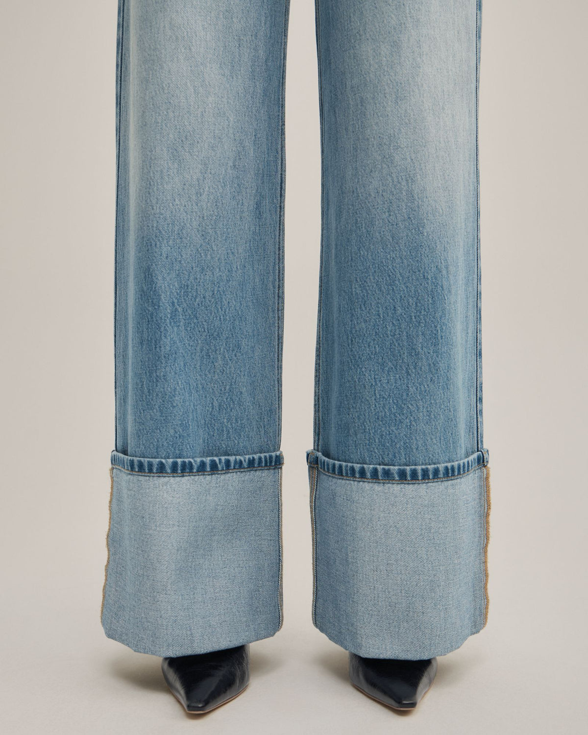 Cuff Detail Jeans