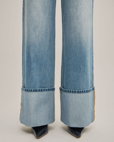 Cuff Detail Jeans