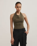 Halter Knit Top