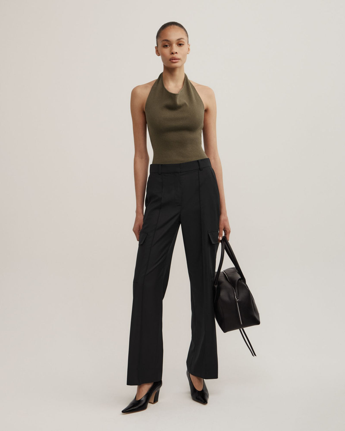 Halter Knit Top
