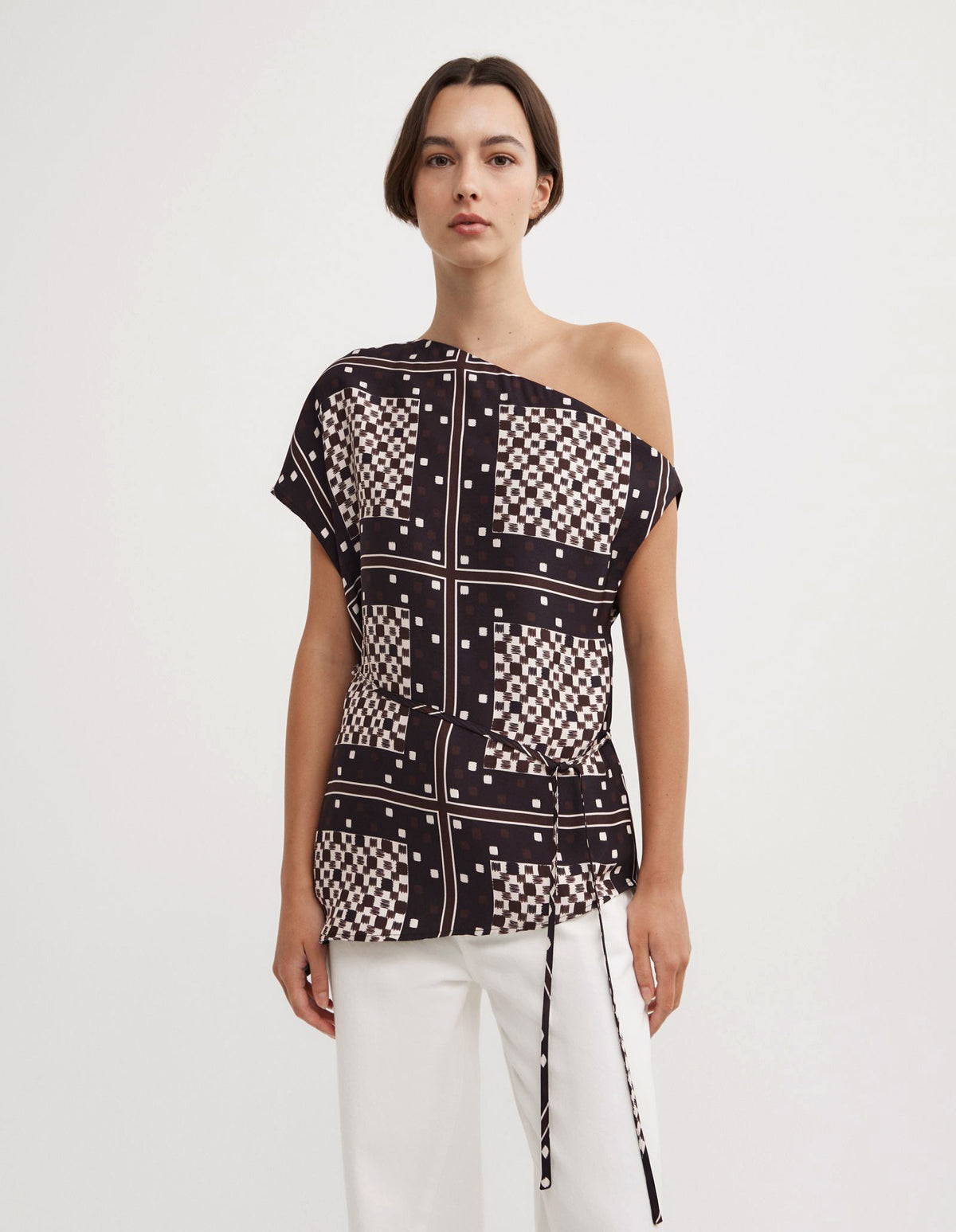 Tipped Shoulder Top