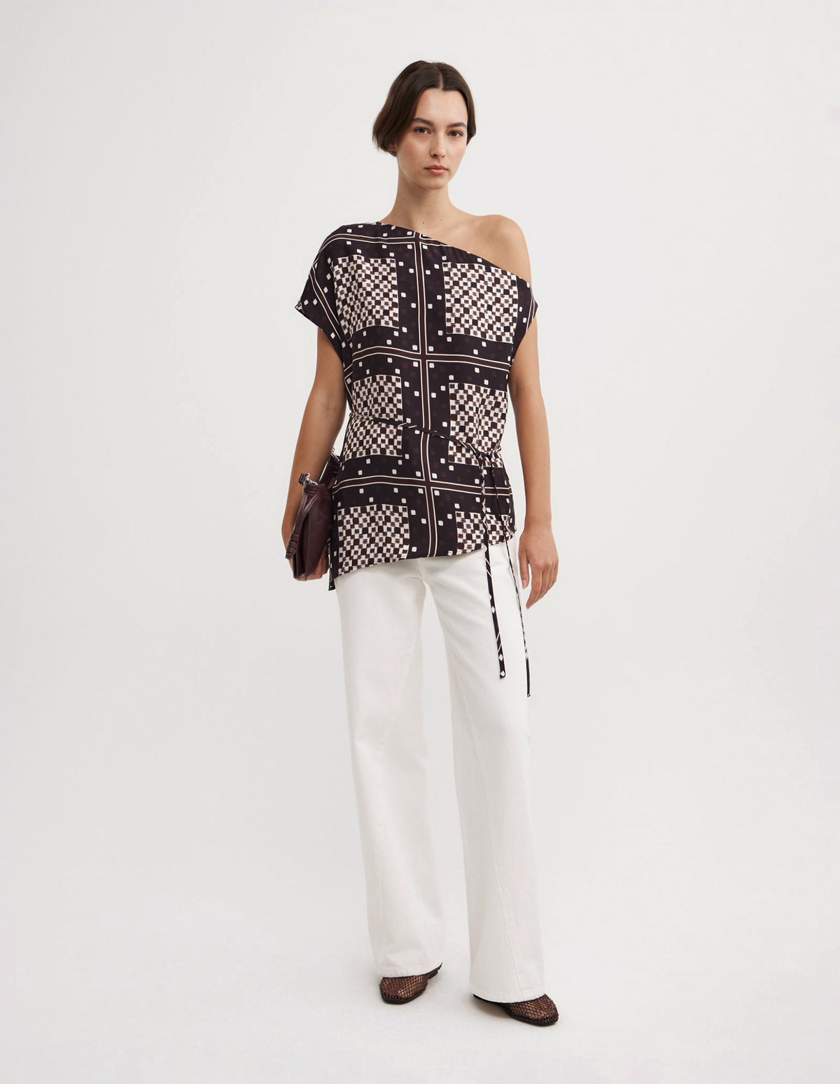Tipped Shoulder Top