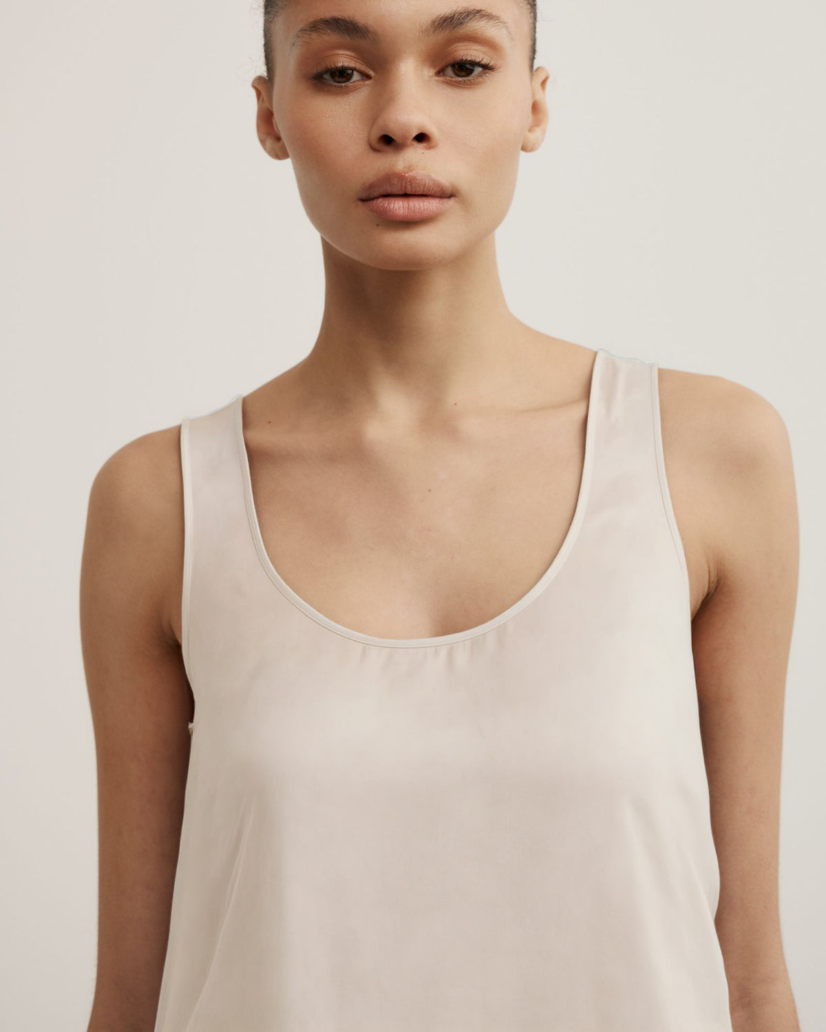 Lace Hem Tank Top