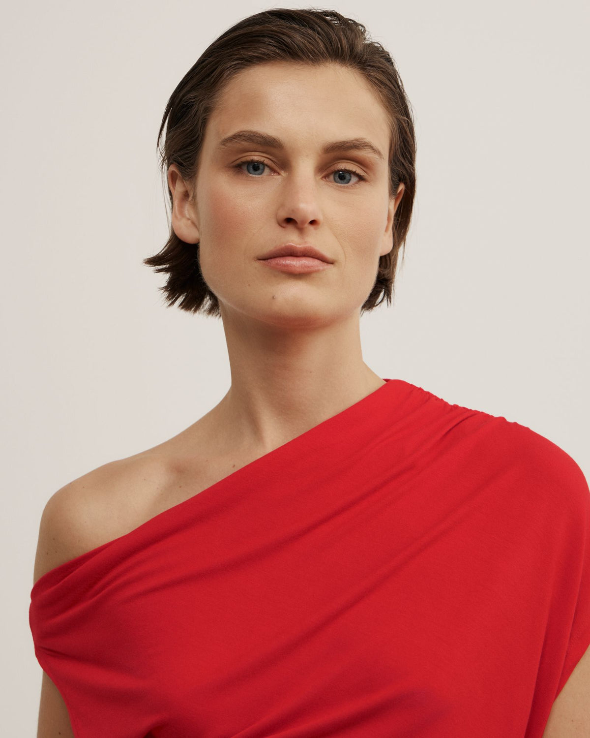 Asymmetric Jersey Top