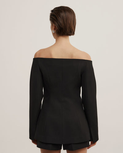 Off Shoulder Jacket