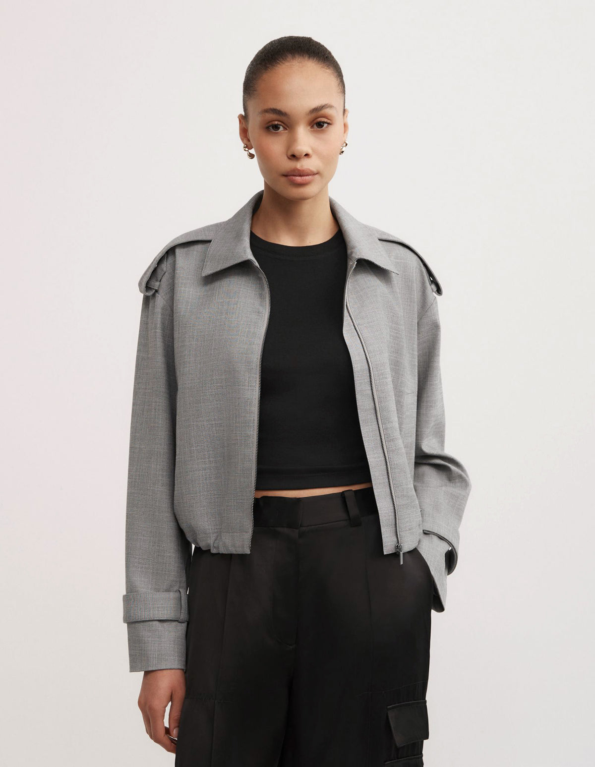Fluid Bomber Jacket
