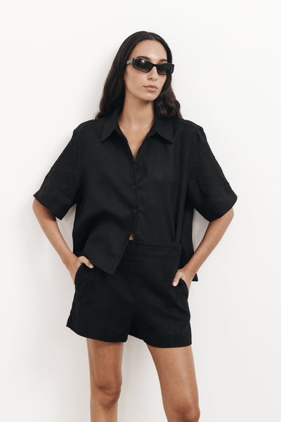 Cutwork Shorts