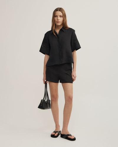 Cutwork Shorts