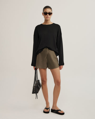 Bias Cut Shorts