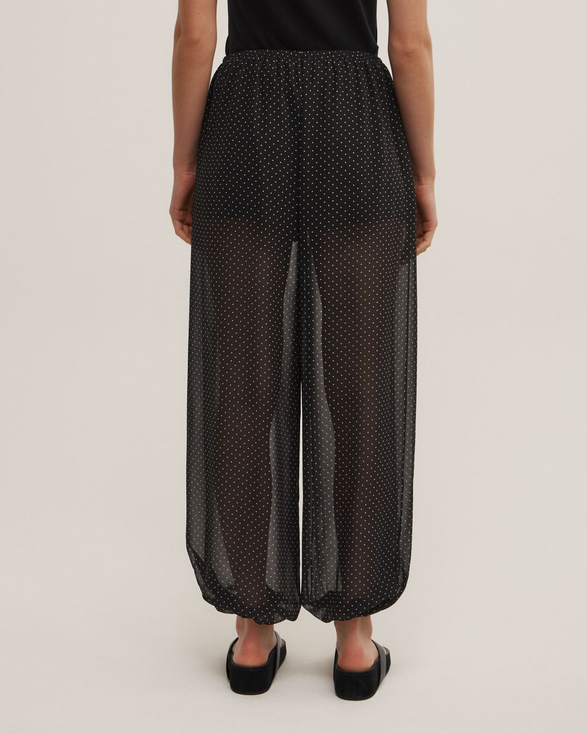 Sheer Balloon Pants